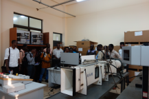 Tour of RMU lab facilities given by RMU staff